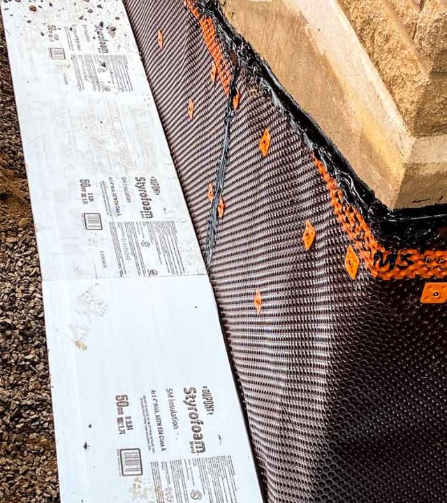 french drain and concrete montreal